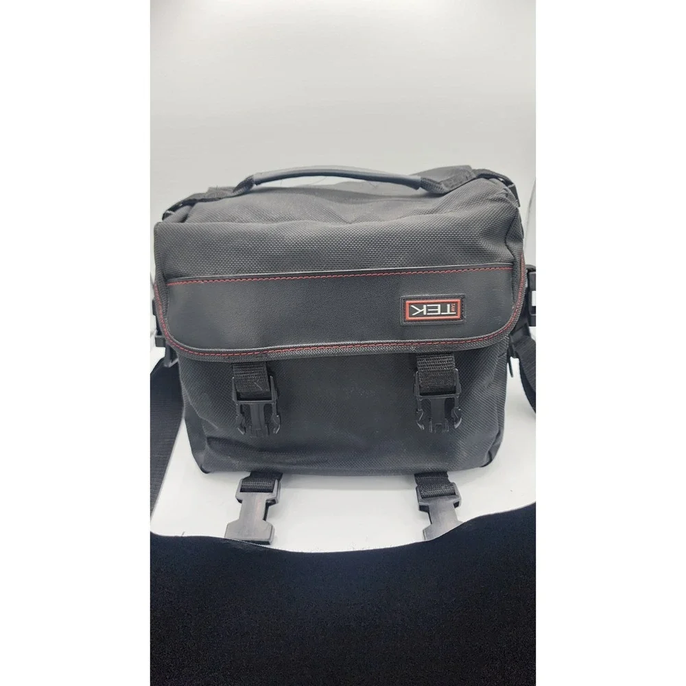 TEK 4602 Camera Bag 1990's Multi-Pocket with Adjustable Strap - Vintage 10